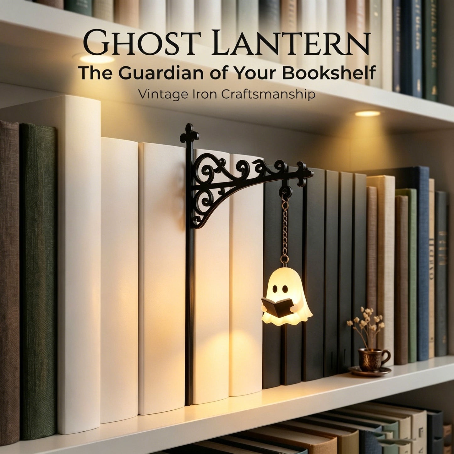 š„Last Day 50% OFF-šLibrary Lantern-Decorative Bookshelf Lighting