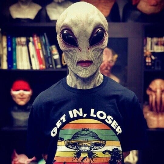 💥Halloween Pre - Sale 40% OFF 👽️ Alien Funny Mask