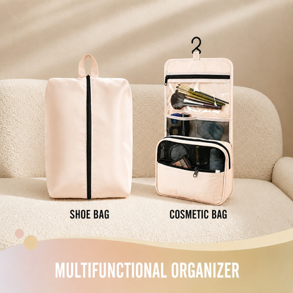 🎒Daily Decluttering | Portable 8-Piece Multifunctional Foldable Storage Bag and Travel Organizer Set ✨