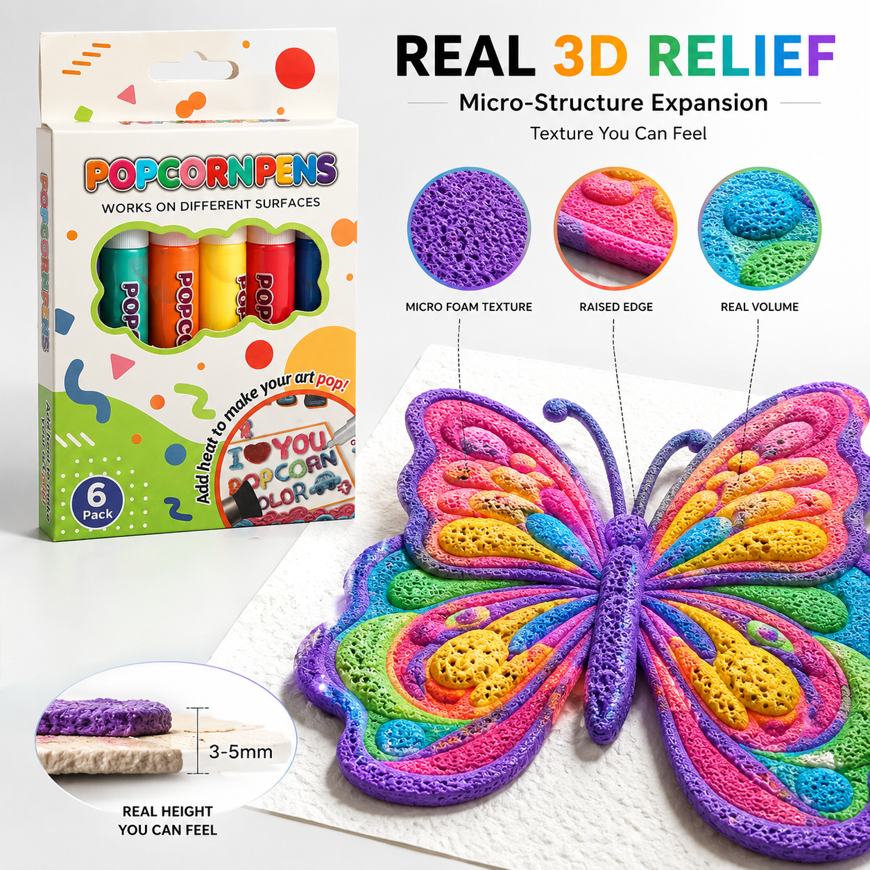 Save 50% by ordering today丨NEYEROS® 3D Relief Art Pen – Turn Flat Drawings Into Touchable 3D Art✨✨