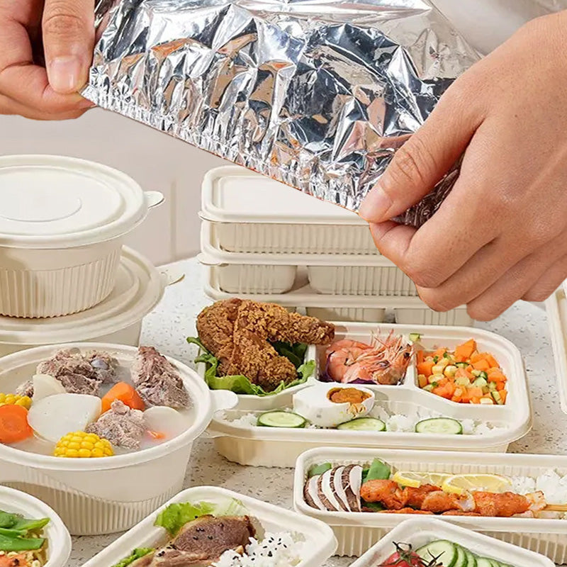 🍲 Heat-Retaining Food Cover – 30 pcs/Box, Keeps Meals Warm & Fresh