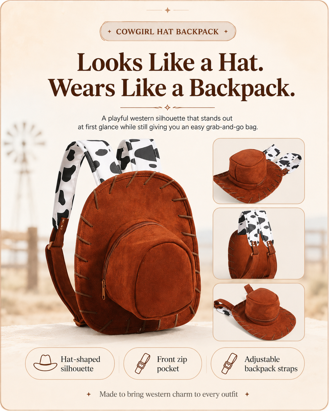The Cowgirl Backpack Everyone Wants 🤠