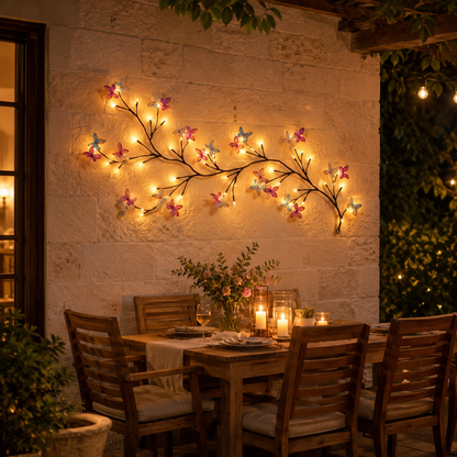 🦋 Butterfly Vine Wall Lights