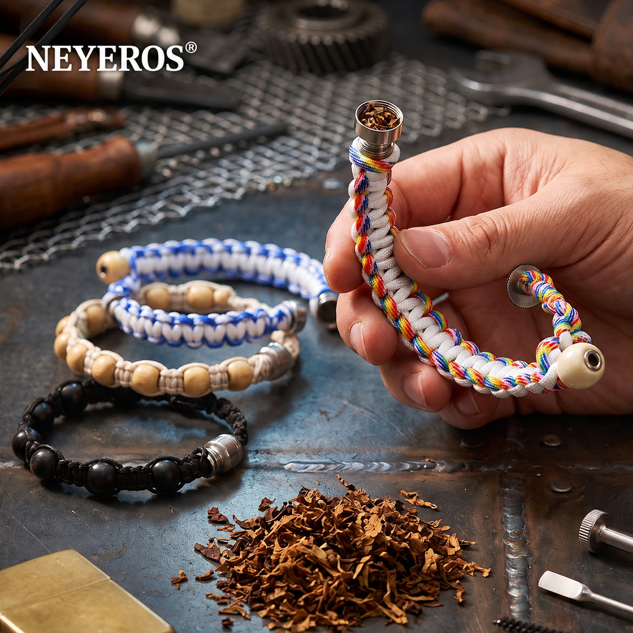 NEYEROS® WristCore Stealth Alloy Bracelet Tool