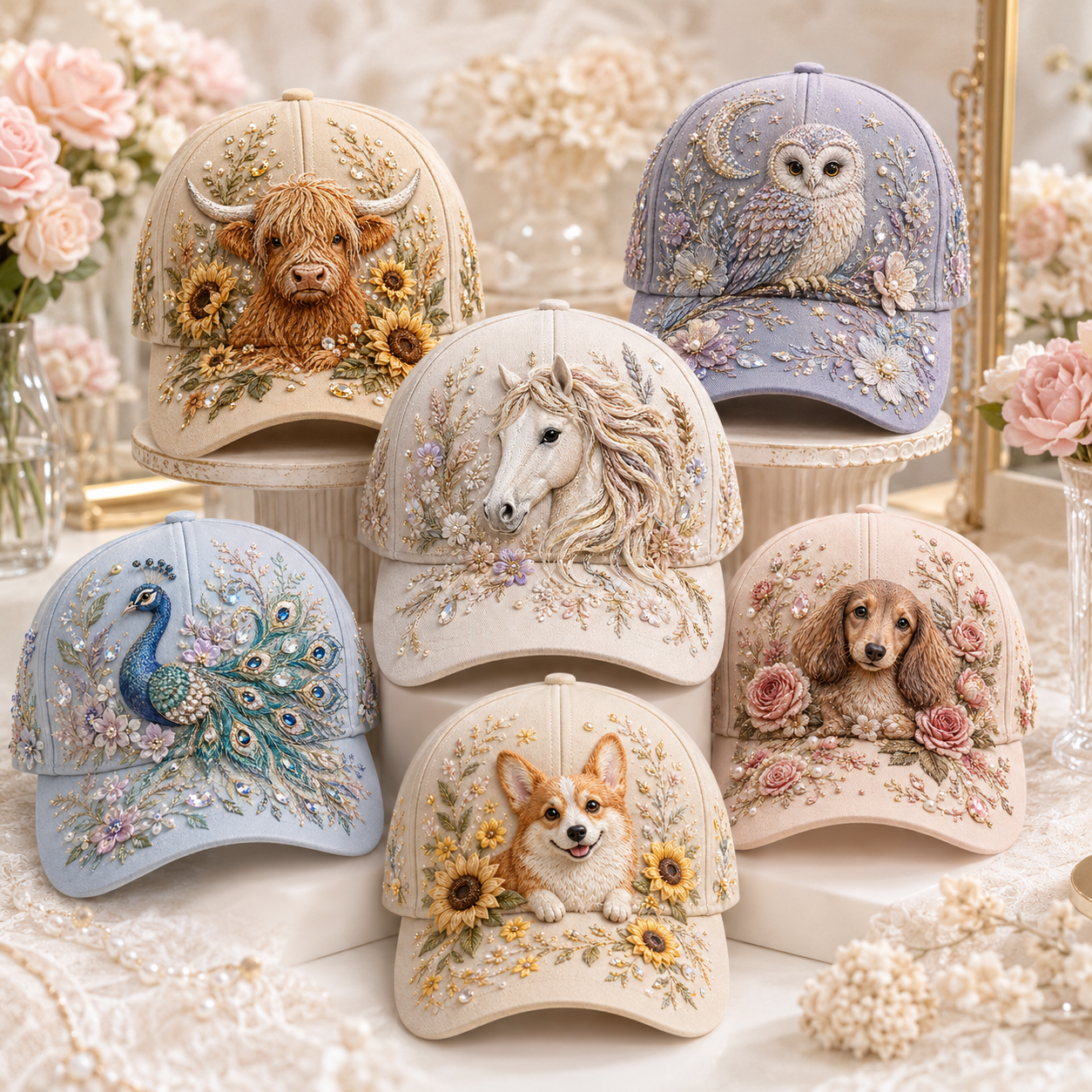 🔥 Last Day 69% OFF – 3D Highland Cow Embroidery Cap (📦Buy 2 Free Shipping)