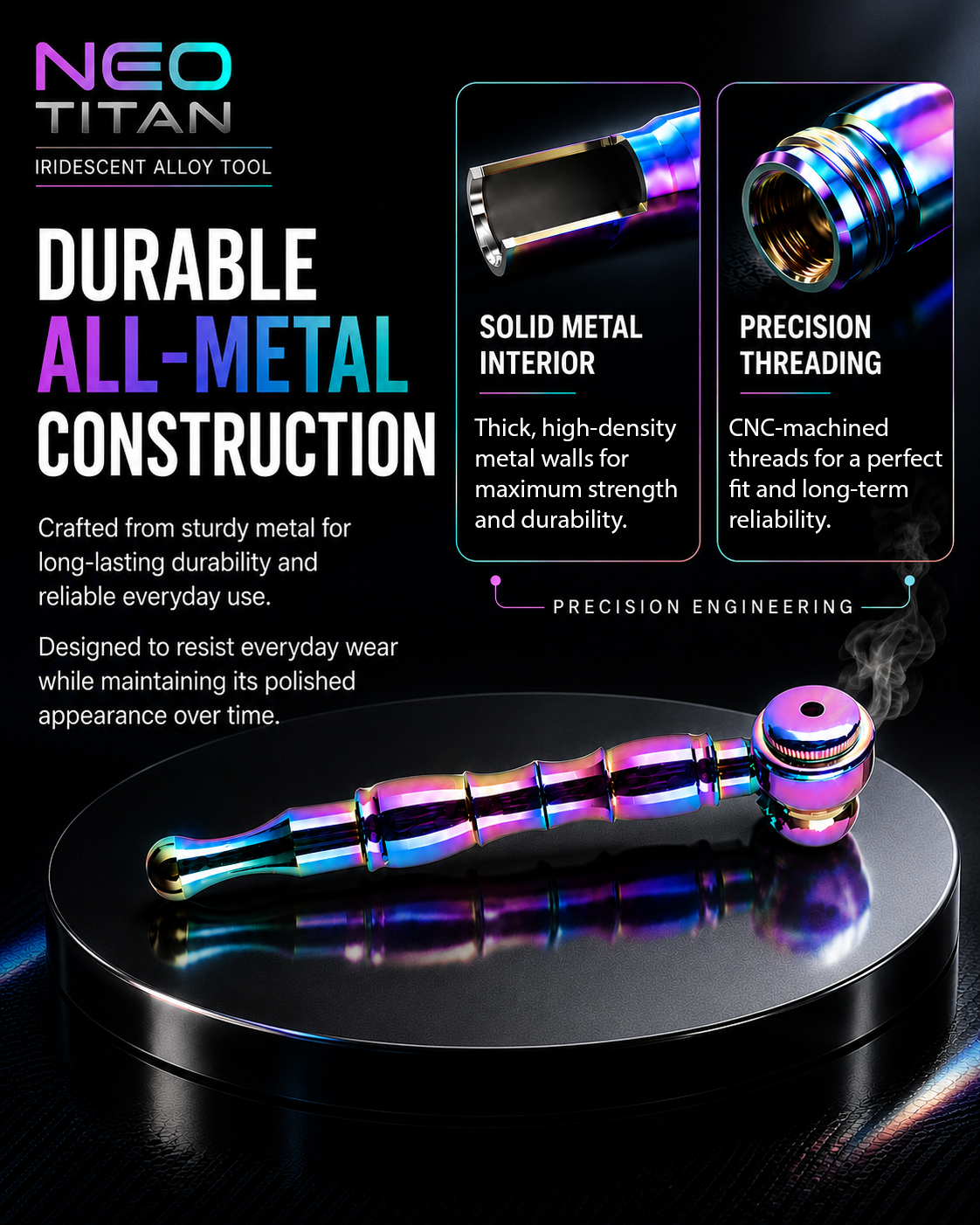 NEYEROS® NeoTitan Iridescent Alloy Tool