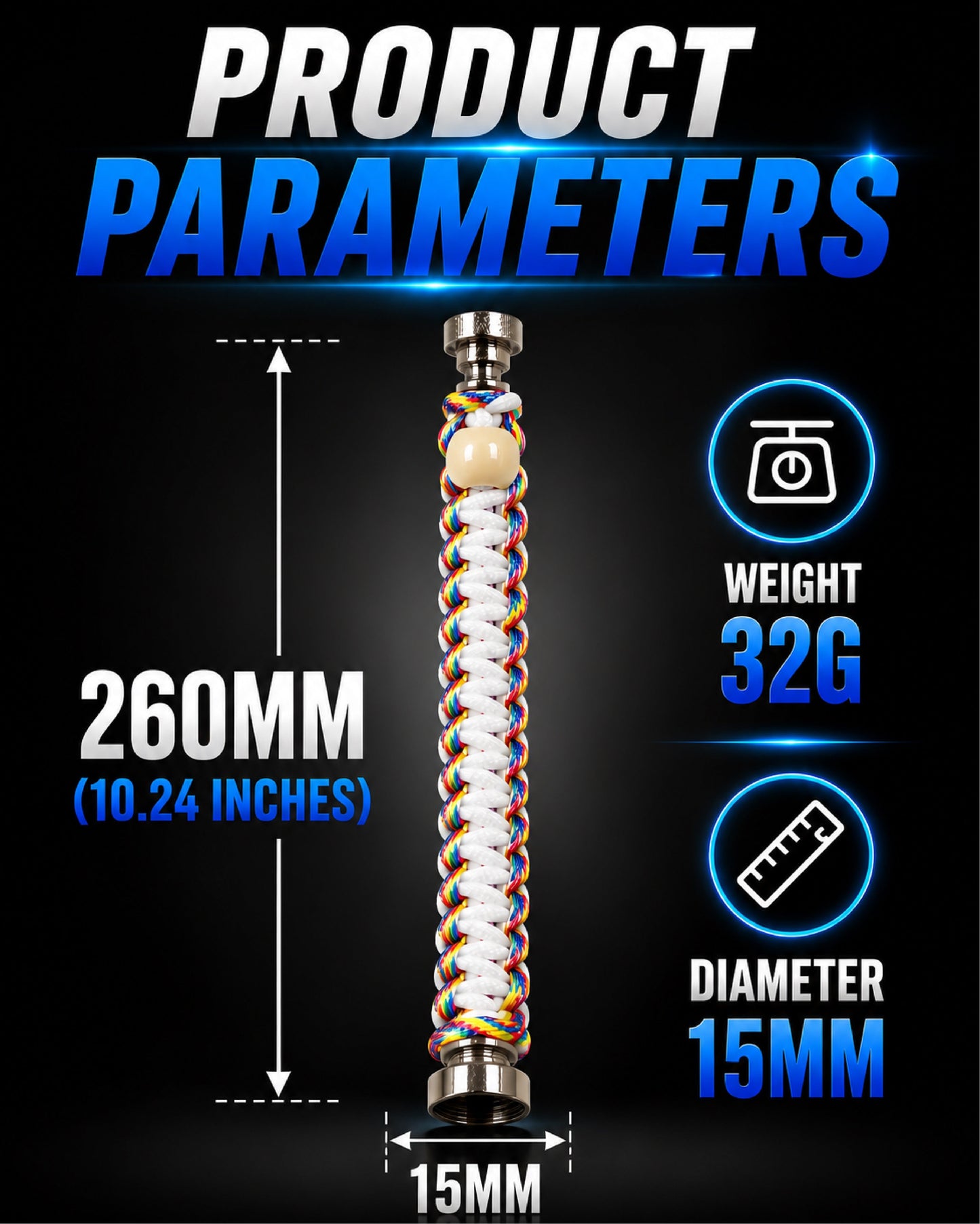 NEYEROS® WristCore Stealth Alloy Bracelet Tool