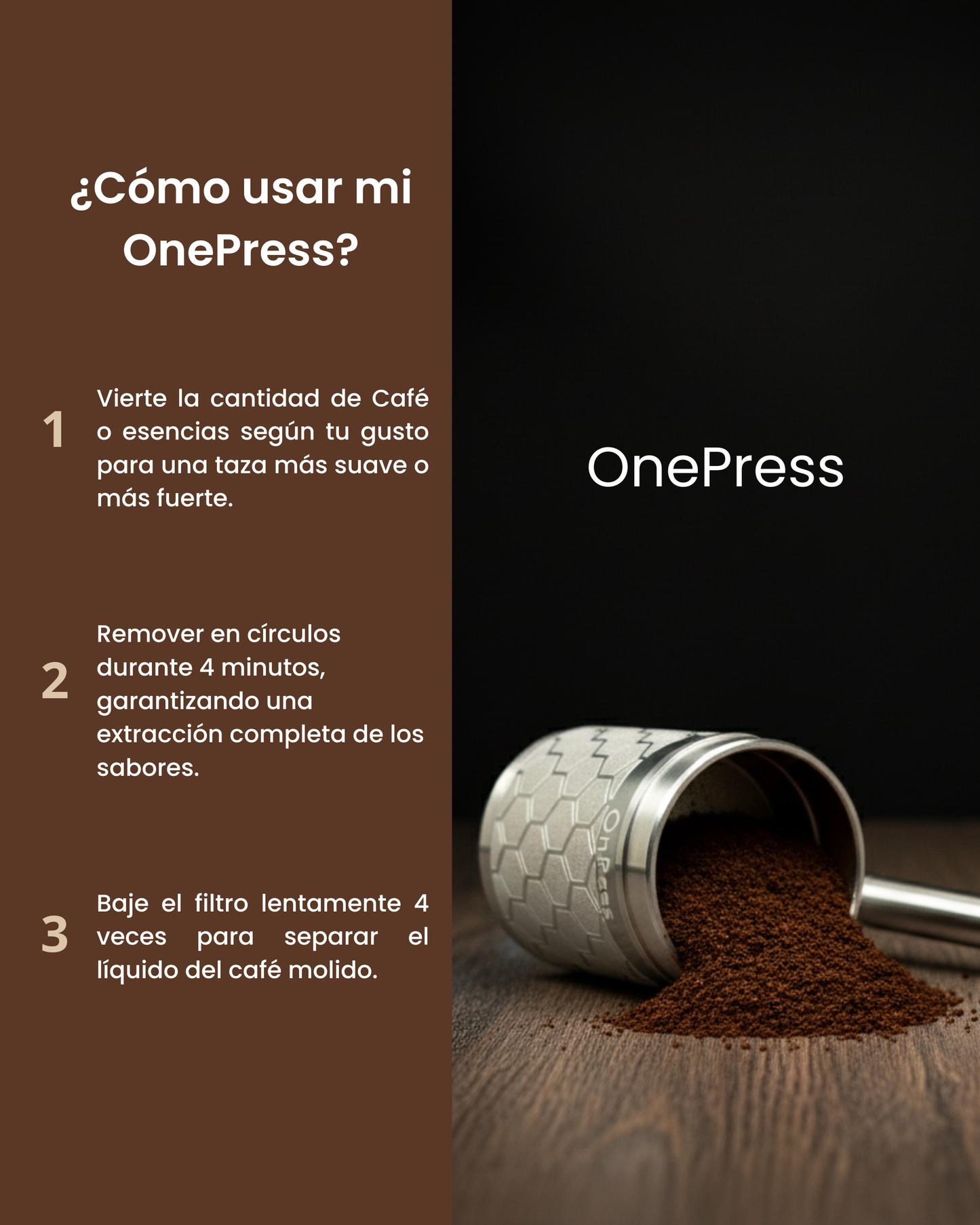 ☕ FinalPress Portable Coffee Maker – Patented Plunger, Brews in 2 Min, Compact 304 Steel for Travel & Home