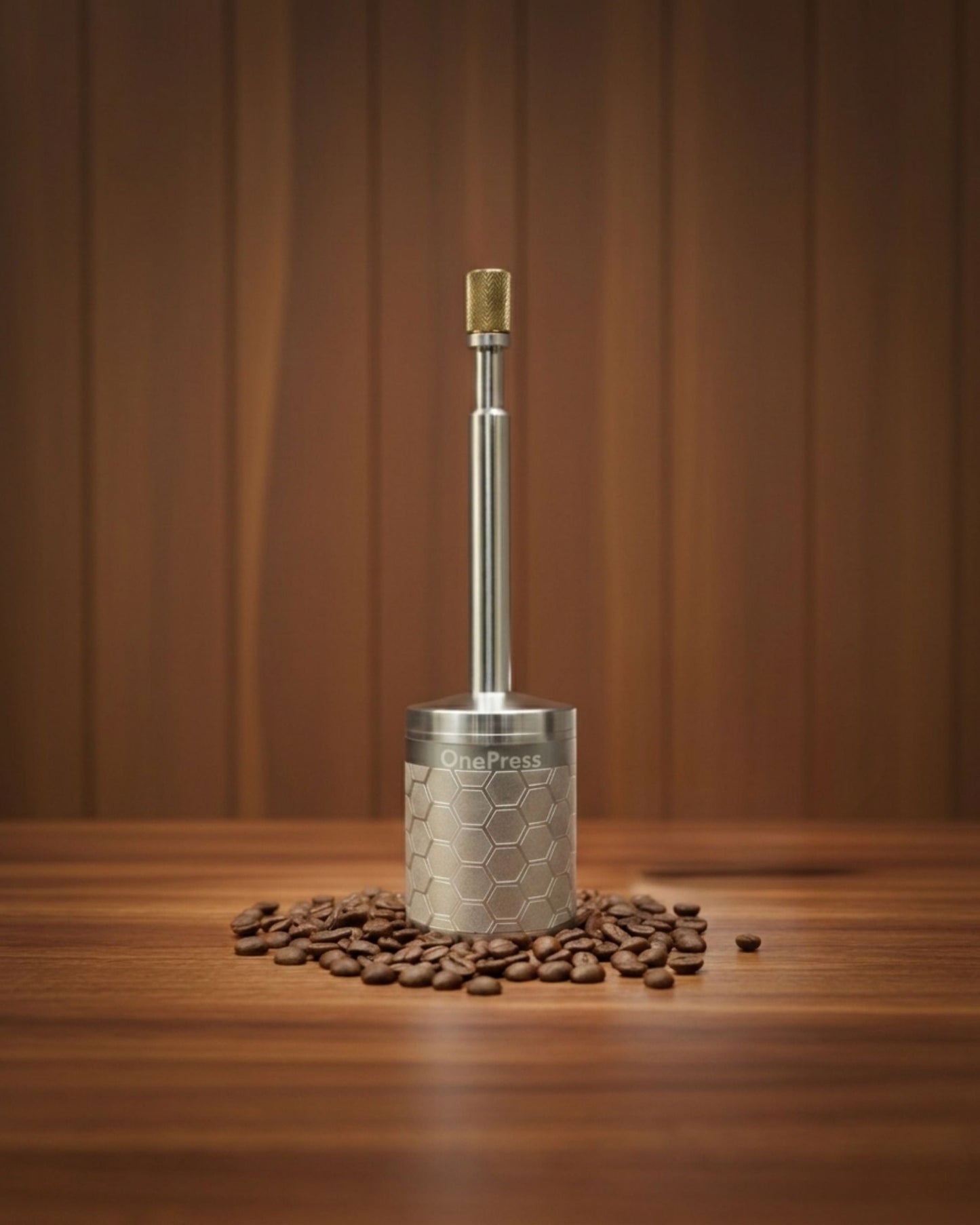 ☕ FinalPress Portable Coffee Maker – Patented Plunger, Brews in 2 Min, Compact 304 Steel for Travel & Home