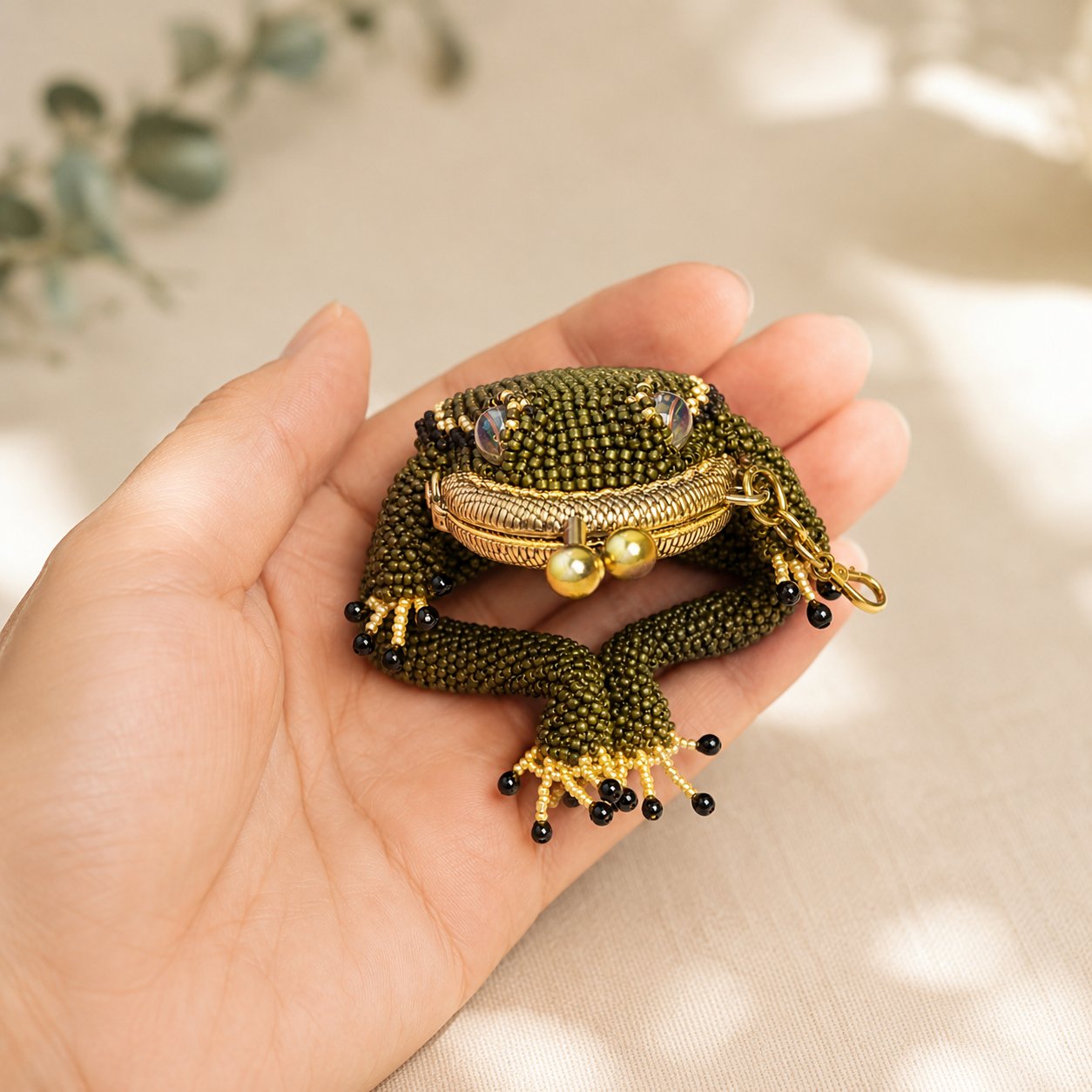 🐸 Charming Frog Coin Purse – Cute & Compact, Perfect for Coins, Keys & Small Essentials